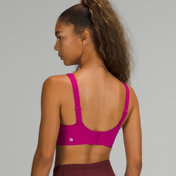 Lululemon Run Times Bra Ripened Raspberry (RIPR) Size 38DD NWT *Adjustable* - Picture 4 of 16